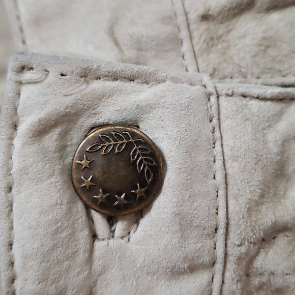 Tower Hill Genuine Suede Jean-style Pants Size 14 - Picture 3 of 10